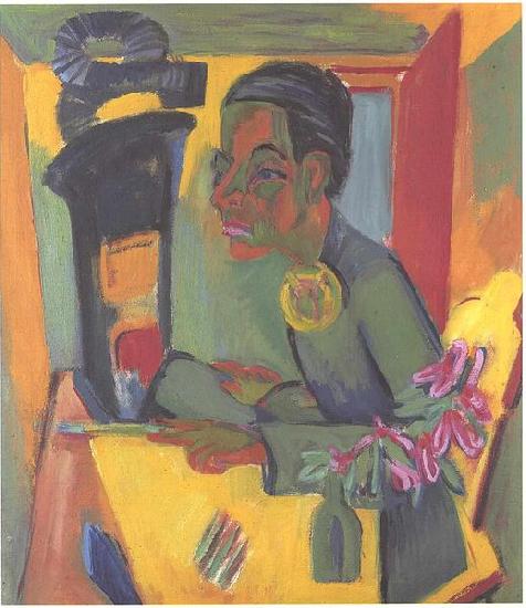 Ernst Ludwig Kirchner The painter - selfportrait